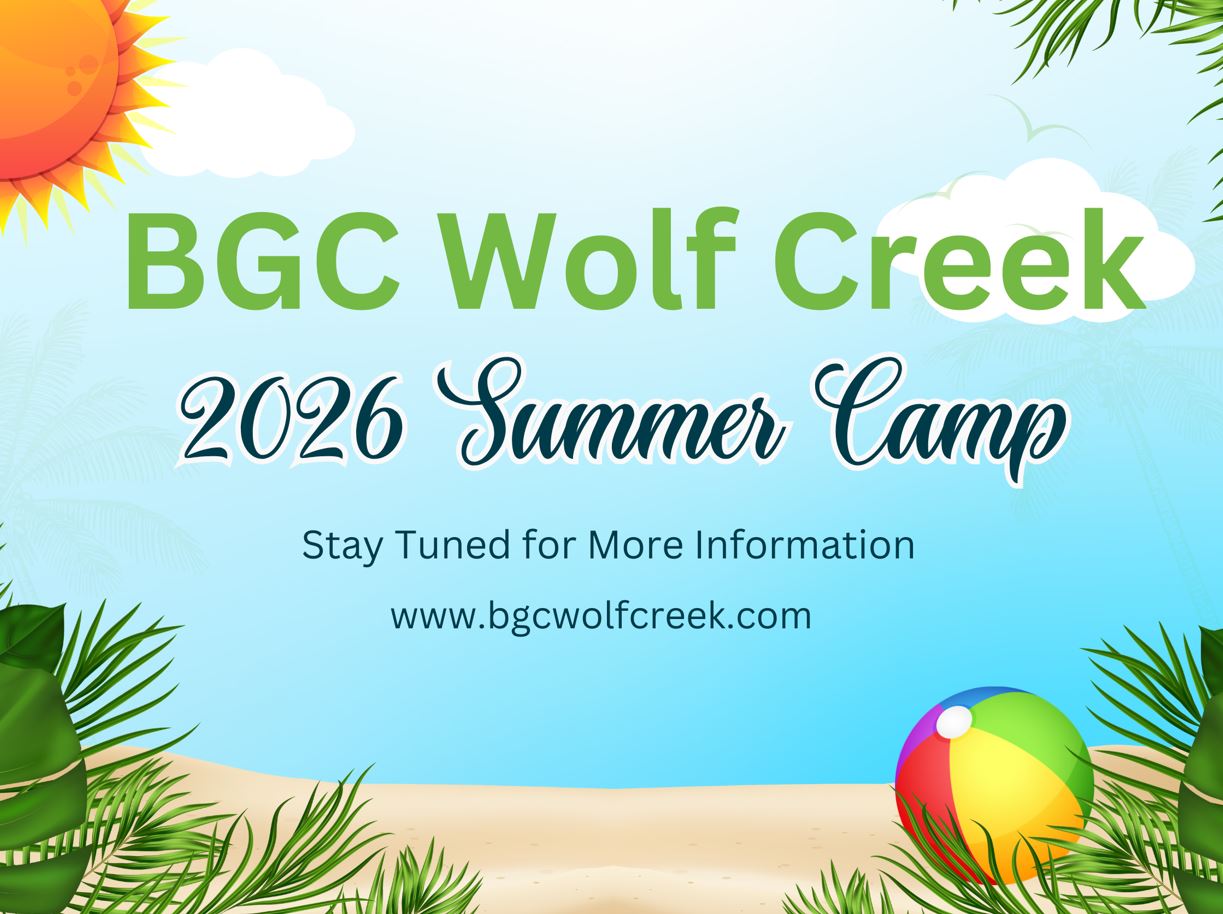 Rimbey Summer Camp promo with registration dates and a few activities